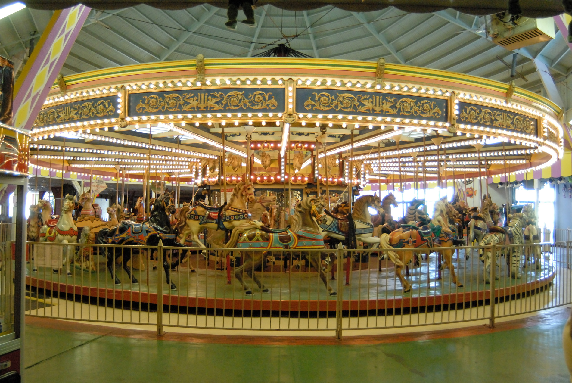 Pier Village - Renlita's NuFold Turns Carousel Into Year-Round