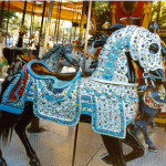 ca-1915-Carmel-jeweled-armored-horse-Fun-Forest-carousel-WA