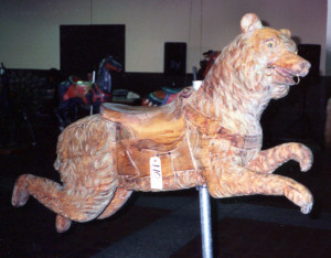 The Ca. 1902 Dentzel bear at the Dec. 1989 Guernsey's New York auction.