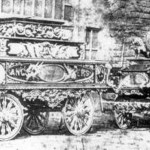 The early 1800s "Globe Wagon".