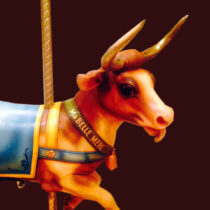 1900 French Bayol Carousel Cow- SOLD