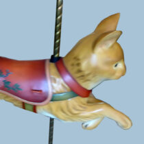 Circa 1900 Bayol French Carousel Cat - SOLD