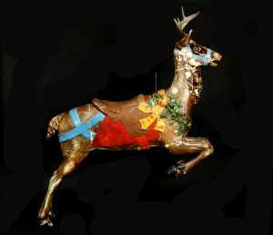 1905 "Mexican" Muller Elk unrestored. Photo taken prior to the 1994 silent auction.