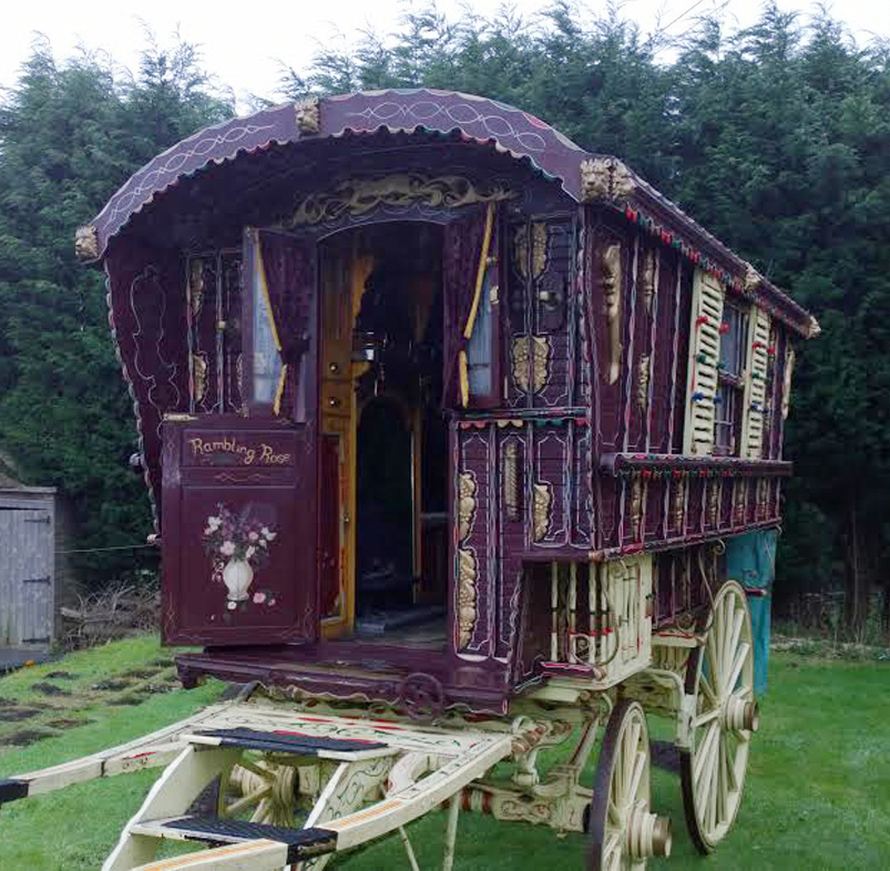 1910 Bill Wright Gypsy Wagon | AntiqueCarousels.com