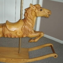 Carousel Style Rocking Horse - SOLD