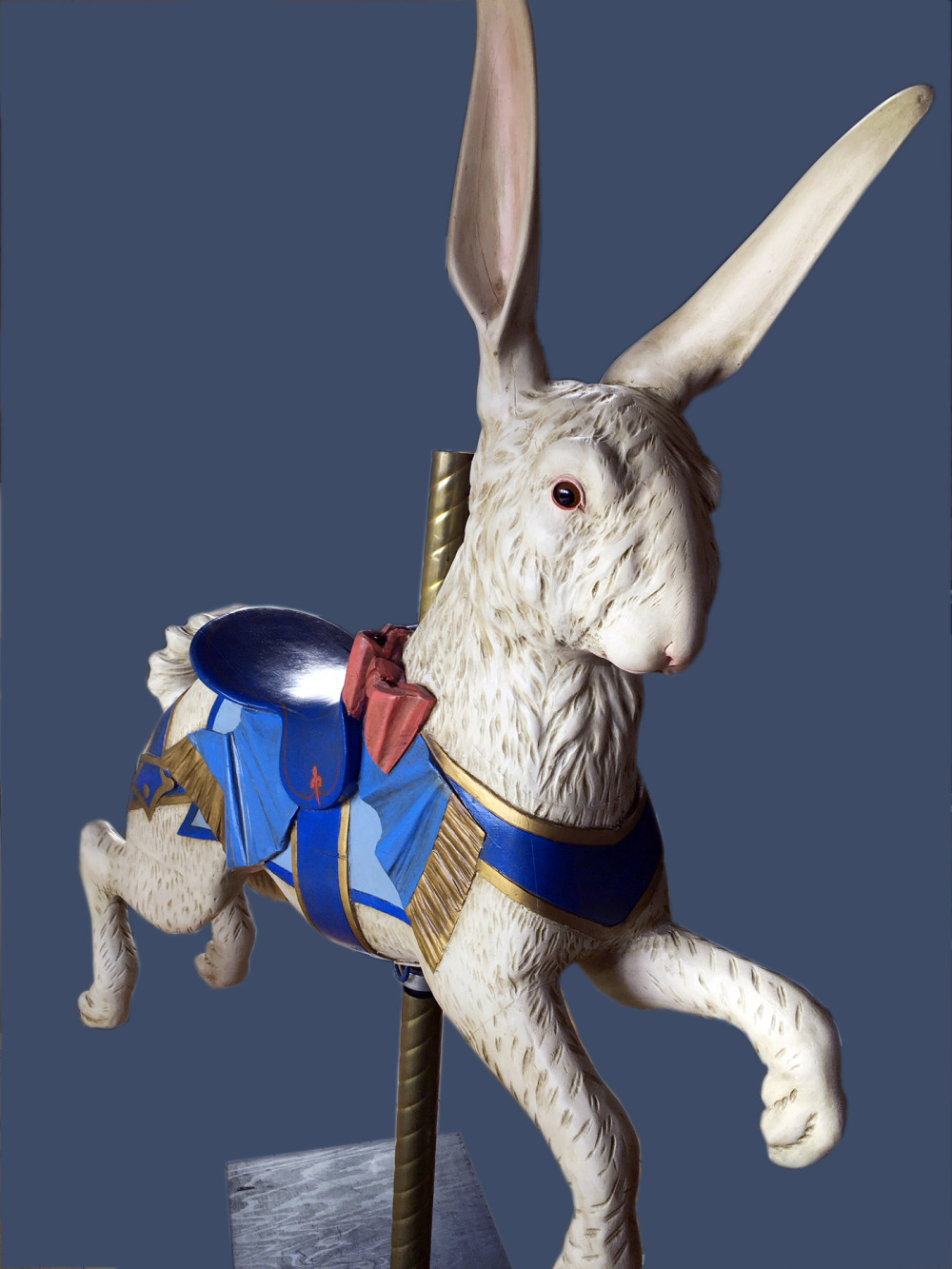 Circa 1905 Dentzel Rabbit – SOLD | AntiqueCarousels.com