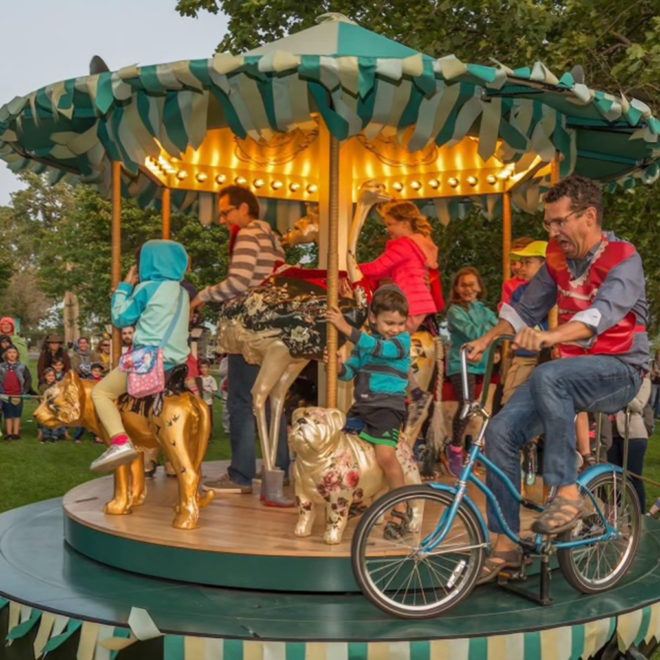Foot Carousel Full Carousels | Product categories | AntiqueCarousels.com