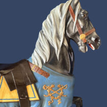 CA 1898 Gustav Dentzel/Muller Military Thoroughbred