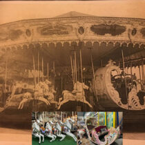Circa 1900 De Vos Belgium Carrousel
