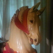 CA 1900 Gustav Dentzel Roached Mane Stander - SOLD