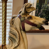 Circa 1920s Dentzel/Muller Top Knot Jumper