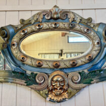 CA 1921 Dentzel Deluxe Rounding Board w/Jesters