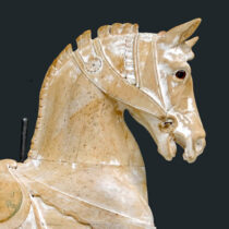 Circa 1900 Gustav Dentzel OSR Stander - SOLD