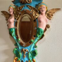CA 1926 Illions Supreme Angel Mirror Shield