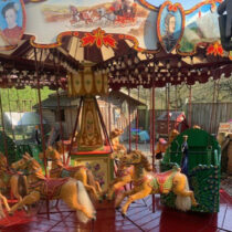 Early 1900s English Anderson Juvenile Dobby Carousel